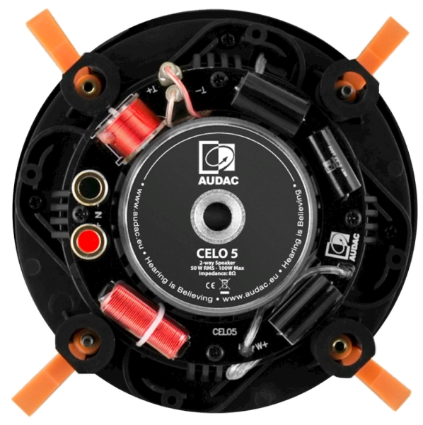 AUDAC CELO5, двухполосная, встраиваемая потолочная акустическая система